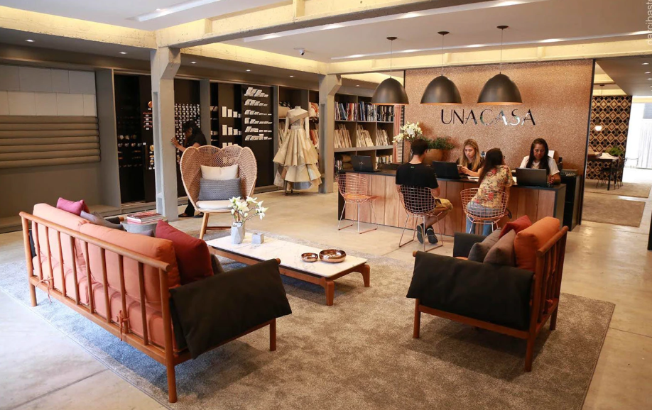 Unacasa - loja de papel de parede e produtos de finalização para arquitetura